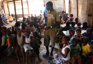 Gambia school children